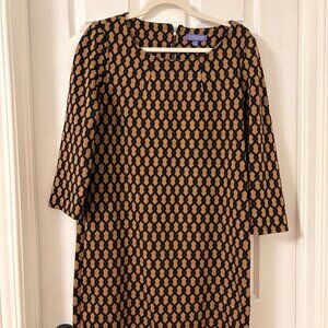 Vivienne Tam Shift Dress 3/4 sleeves